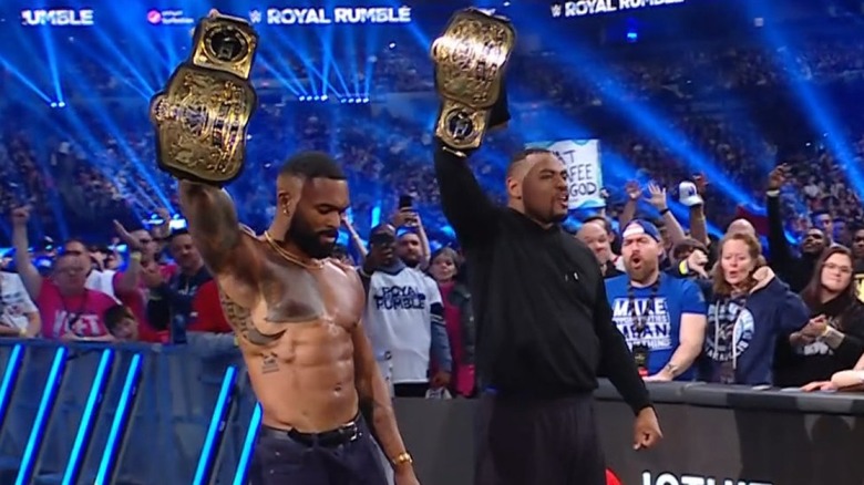 Street Profits hold the Tag titles aloft after turning heel