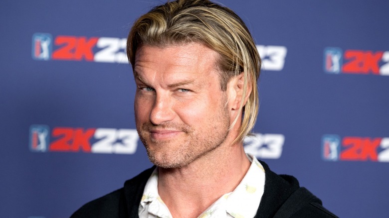 Dolph Ziggler smirks