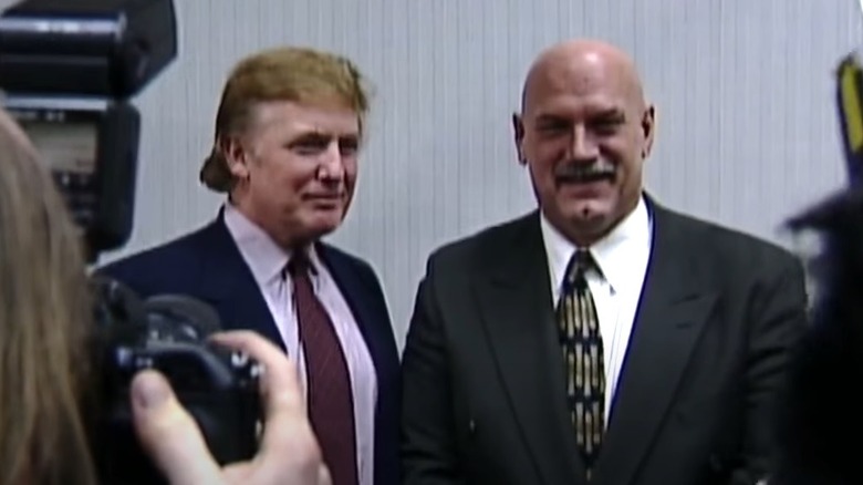 Donald Trump with Jesse Ventura on the campaign trail