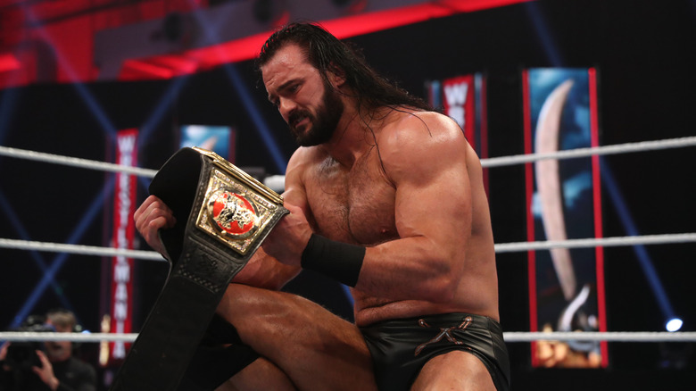 Drew McIntyre at WrestleMania 36