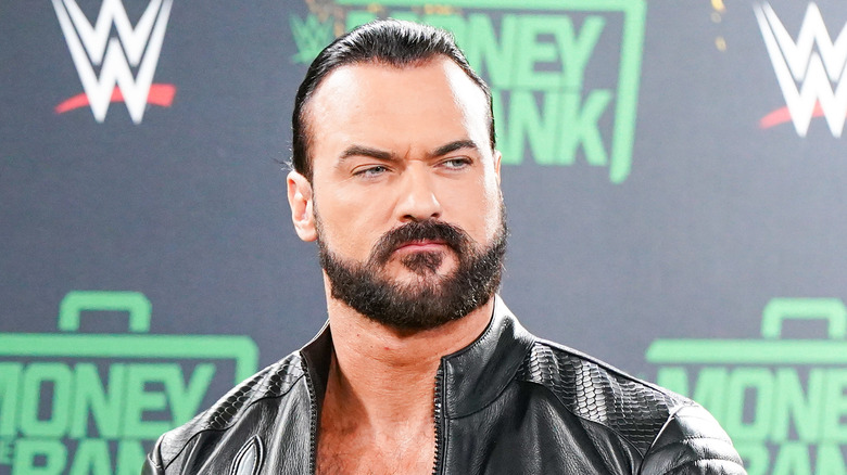 Drew McIntyre looking annoyed