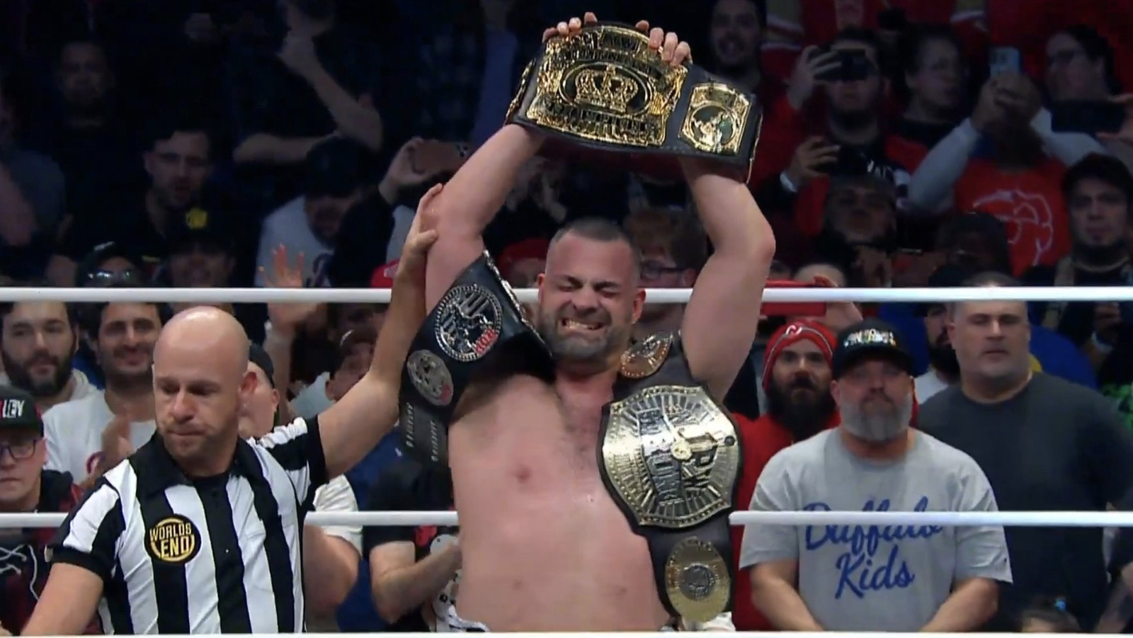 Eddie Kingston Defeats Jon Moxley At AEW Worlds End To Win Continental