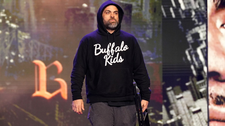 Eddie Kingston walking to the ring