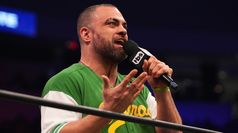 Eddie Kingston cutting a promo