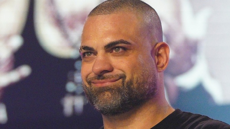 Eddie Kingston smiling