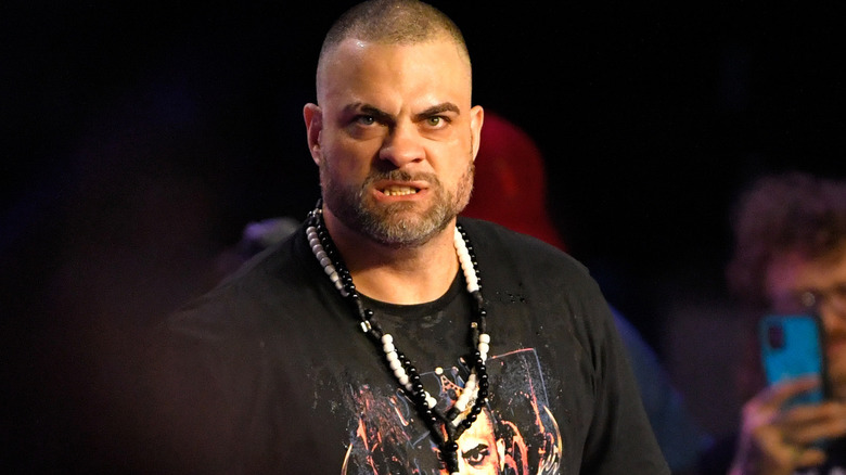 Eddie Kingston grimaces