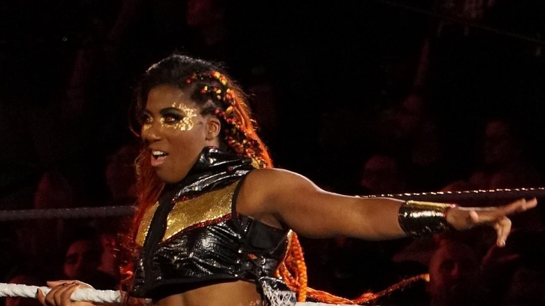 Ember Moon shares her thoughts on the first-ever Women's Money in the Bank  Ladder Match 