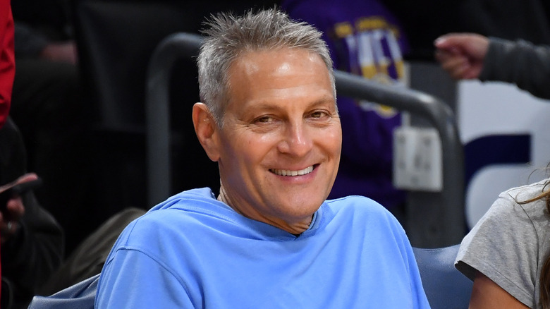 Ari Emanuel at a basketball game