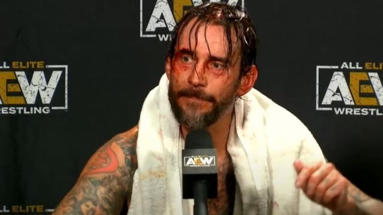 CM Punk at Press Conference