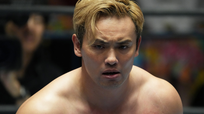 Kazuchika Okada looking mad