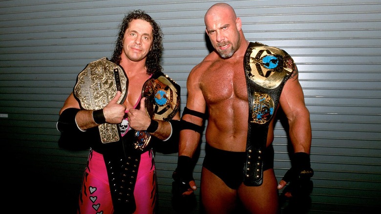 Bret Hart and Goldberg