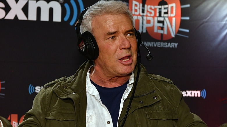 Eric Bischoff speaking on a radio show