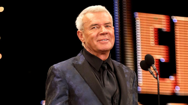 Eric Bischoff smiling