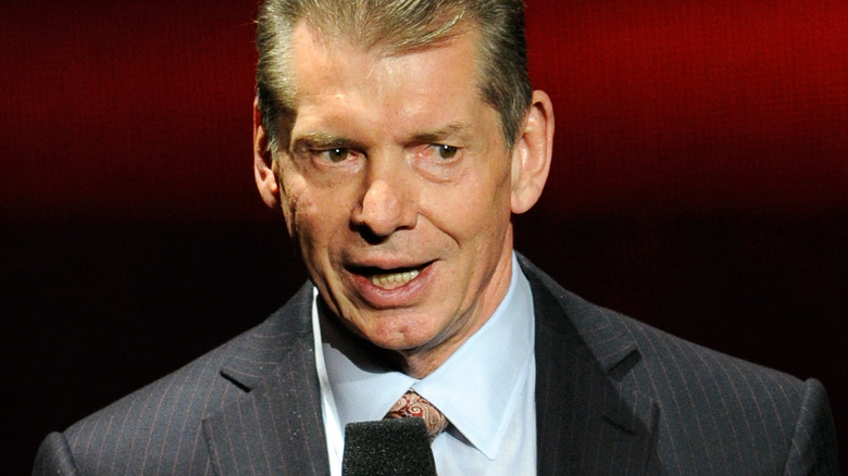 Vince McMahon speaking