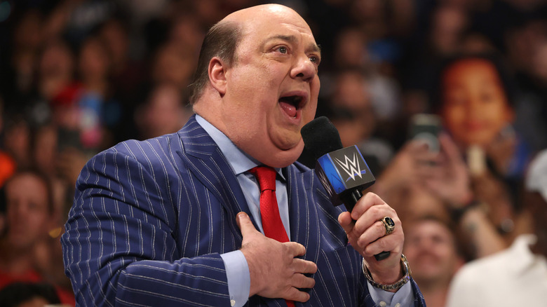 Paul Heyman speaking