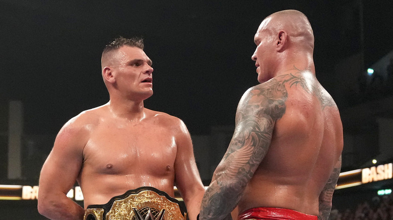 GUNTHER and Randy Orton