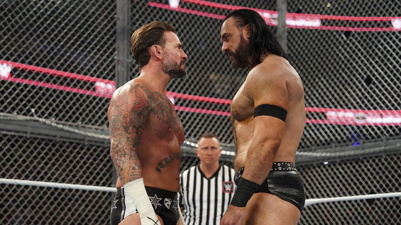 CM Punk and Drew McIntyre face off during Bad Blood