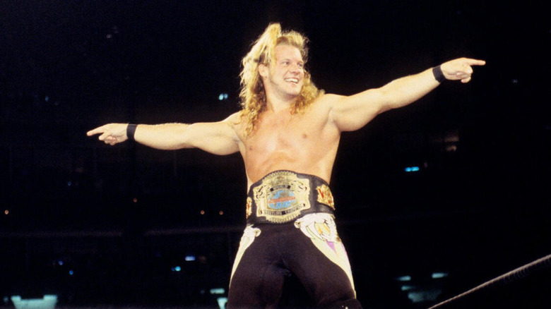 Chris Jericho as WCW Cruiserweight Champion