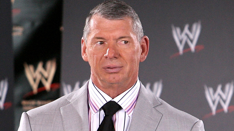 Vince McMahon smiling