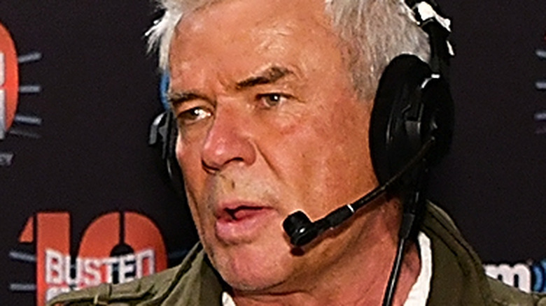 Eric Bischoff looking away