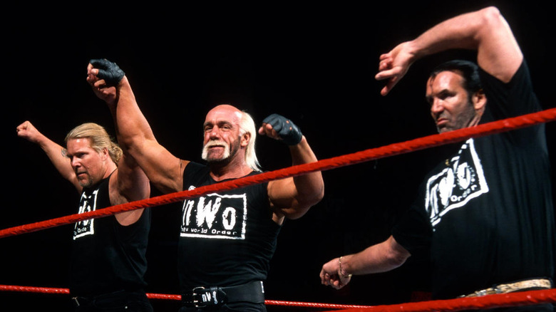 The NWO (Hulk Hogan, Kevin Nash, and Scott Hall) in WWE