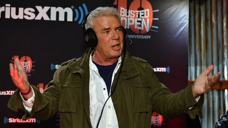 Eric Bischoff on a radio show