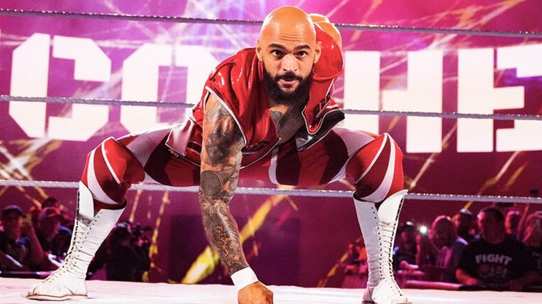 Ricochet striking a pose