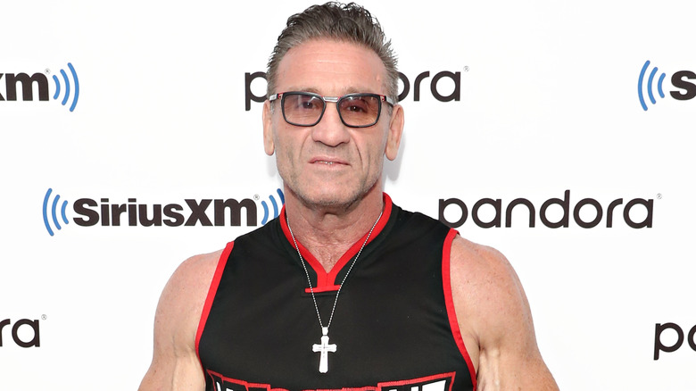 Ken Shamrock posing