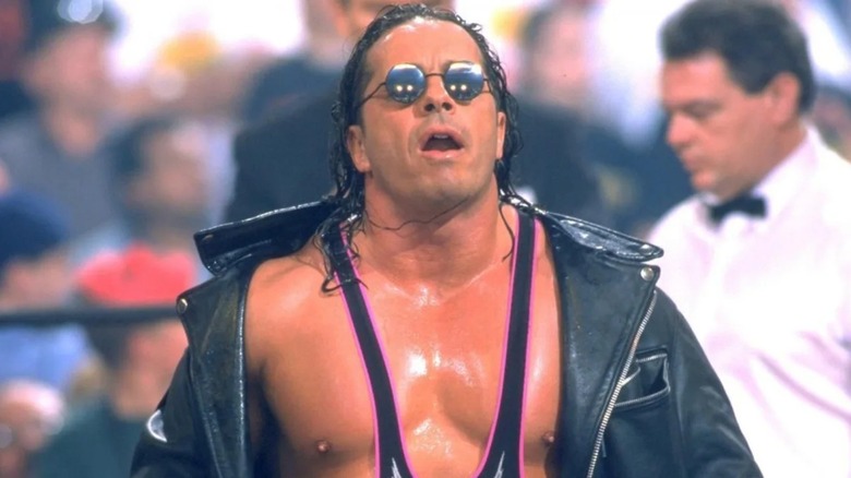 Bret Hart in the ring