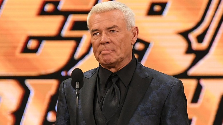 Eric Bischoff at WWE Hall of Fame 2021
