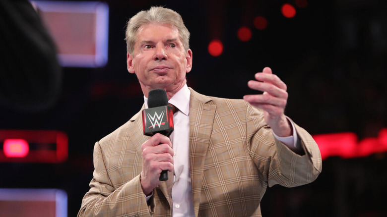 Vince McMahon in the ring