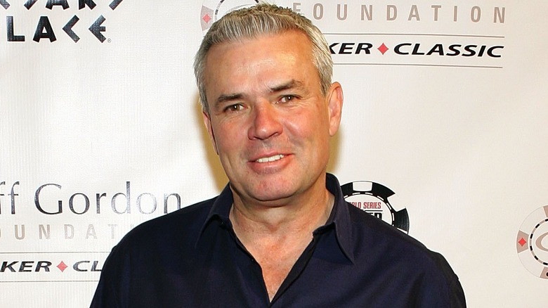 Eric Bischoff smiling