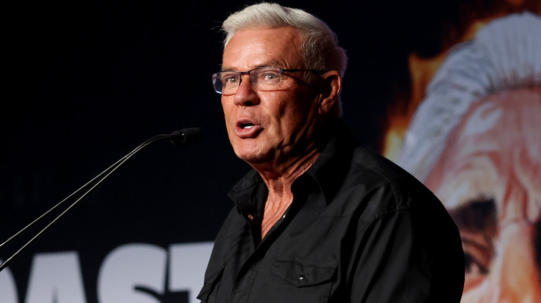 Eric Bischoff talking