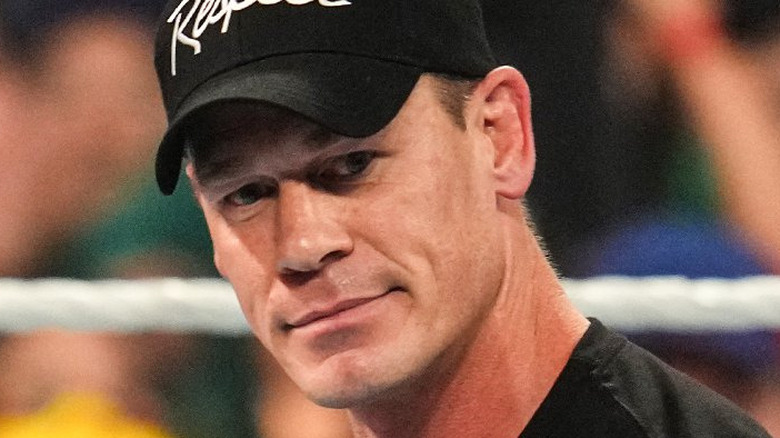 John Cena in a cap