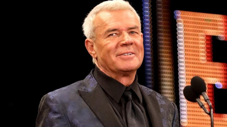 Eric Bischoff smiling