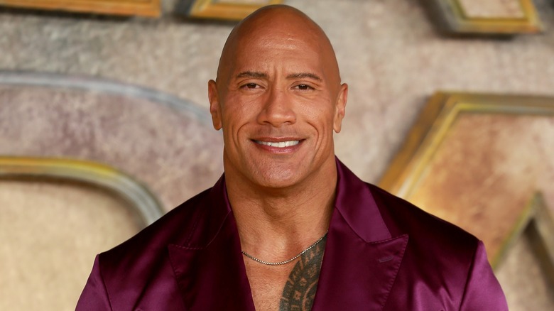 Dwayne Johnson attends the UK Premiere of "Black Adam"