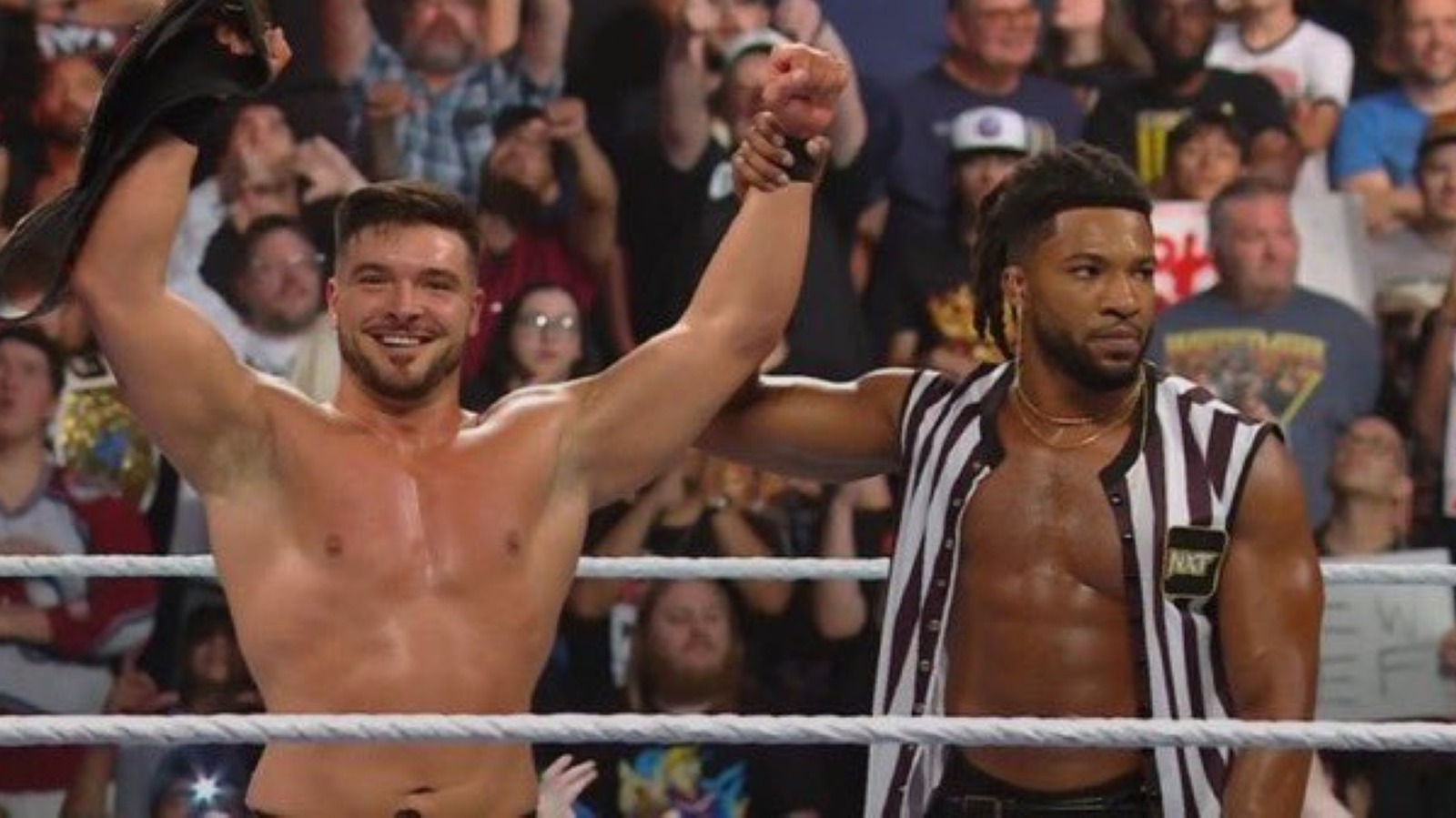 Ethan Page Defeats Joe Hendry At WWE NXT No Mercy As Trick Williams Counts The Fall