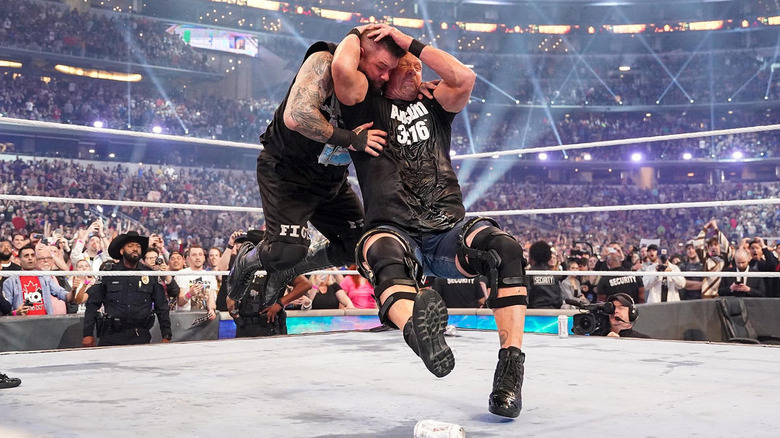 Stone Cold stuns Kevin Owens