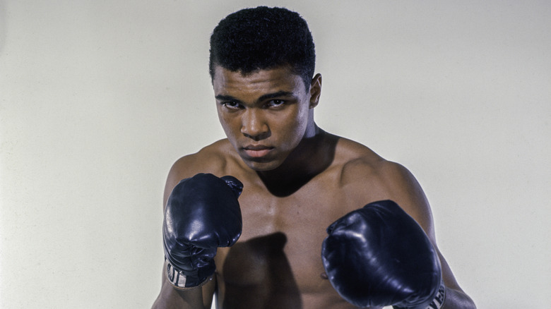 A young Muhammad Ali