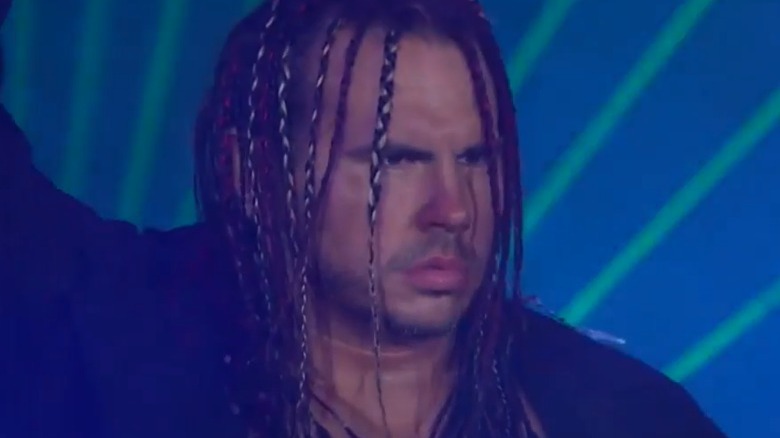 Matt Hardy making his TNA Impact debut