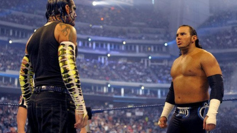 Matt and Jeff Hardy at WrestleMania 25