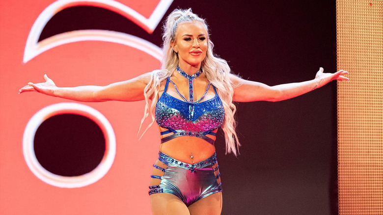 Dana Brooke enters the arena