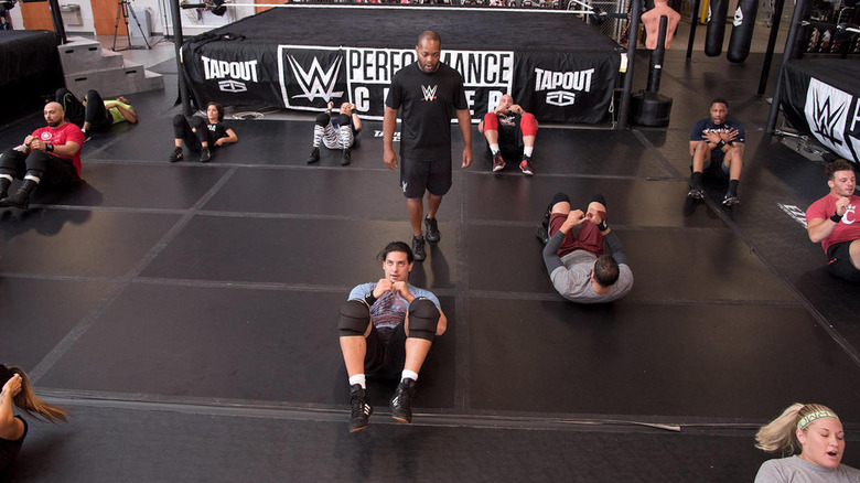 WWE PC recruits training