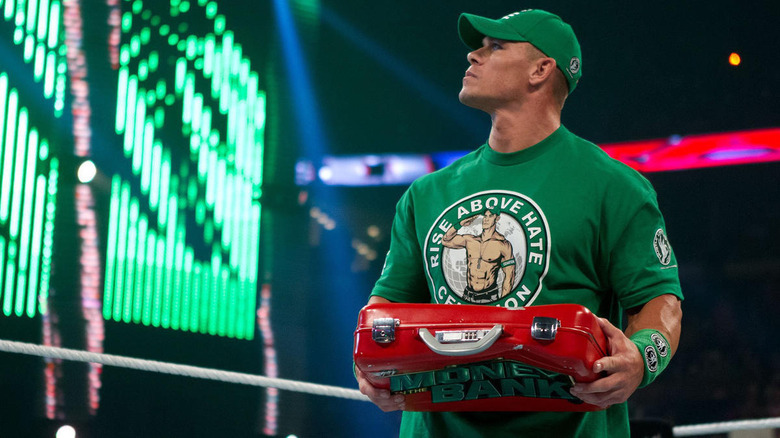 John Cena money in the bank briefcase