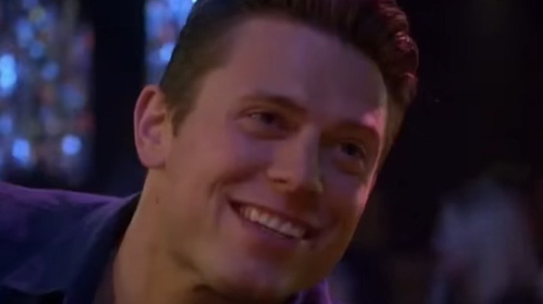 The Miz smiles