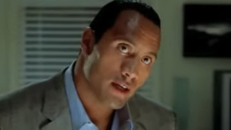 Dwayne "The Rock" Johnson in suit