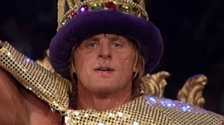 Owen Hart in crown