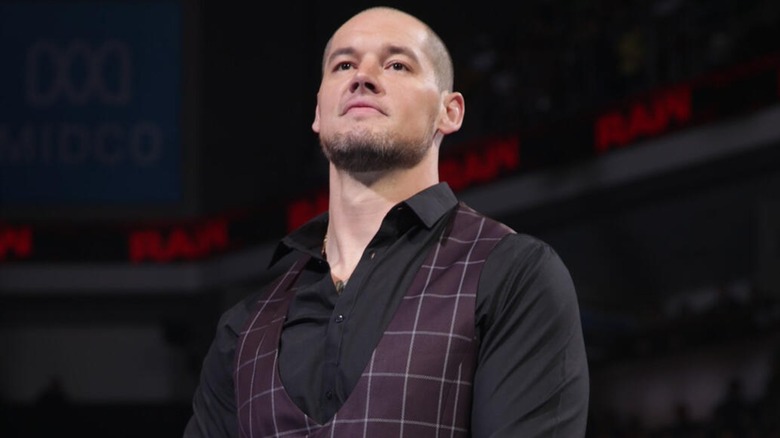 Baron Corbin standing in the ring