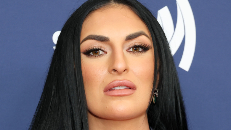 Close-up of Sonya Deville