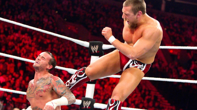 Daniel Bryan kicks CM Punk